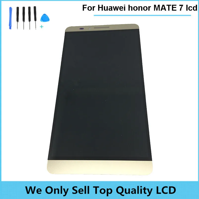 ЖК-дисплей подходит для Huawei Ascend честь Коврики 7 с Сенсорный экран планшета Высокое качество сборки 10 шт./лот