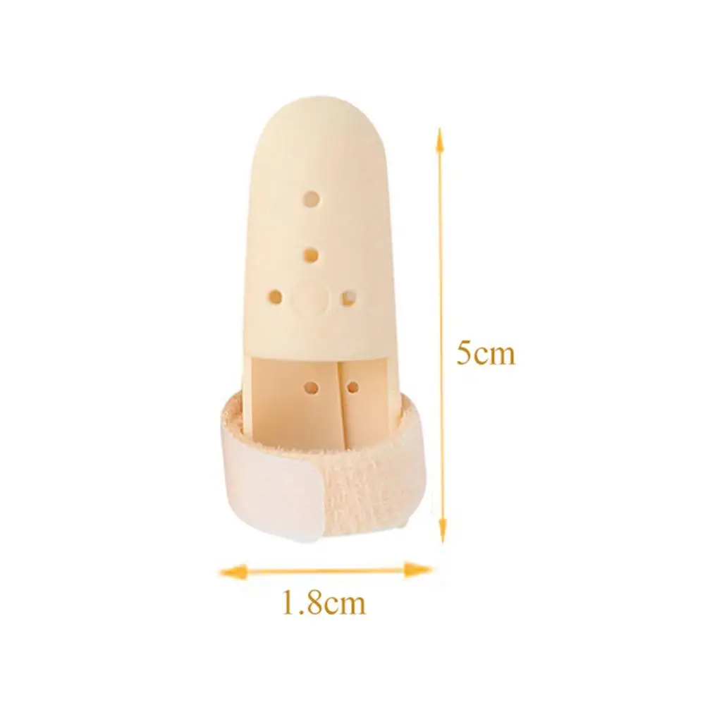 B 1pc Finger Fracture Brace Plastic Non-slip Finger Splints Adjustable Durable Finger Protector Fixation - Цвет: B