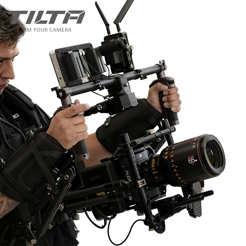 TILTA Nucleus-M Wireless Lens Zoom Control System Follow Focus Nucleus M for 3-Axis Gimbal DJI ROIN S ZHIYUN  for Aerial photo