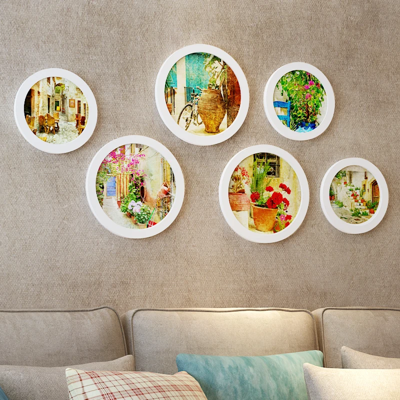 

Composite wood photo frames wall decoration Photo wall decor beautiful picture frame wall