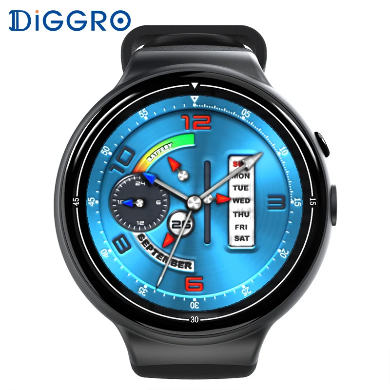 Diggro I4 AIR 3g Смарт часы телефон с камерой монитор сердечного ритма шагомер фитнес