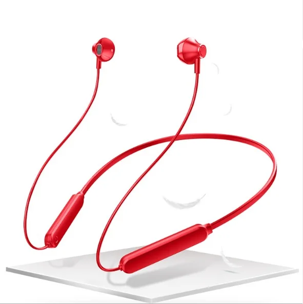 5 0 Bluetooth Беспроводные наушники с шейным ремешком магнитные шумоподавлением