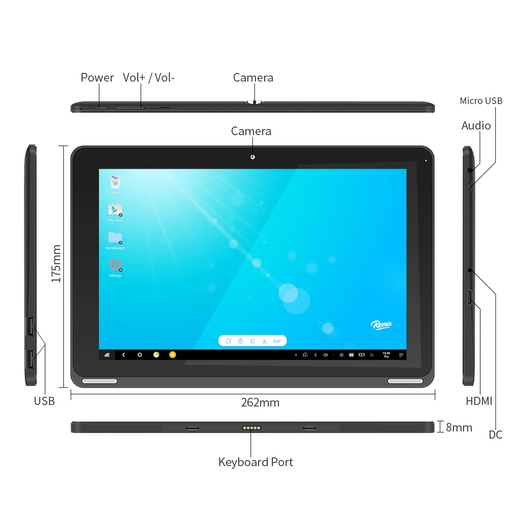 YUNTAB 10 1 &quotAndroid 5 B102 четырехъядерный планшетный ПК с мини HDMI портом 1280*800 IPS