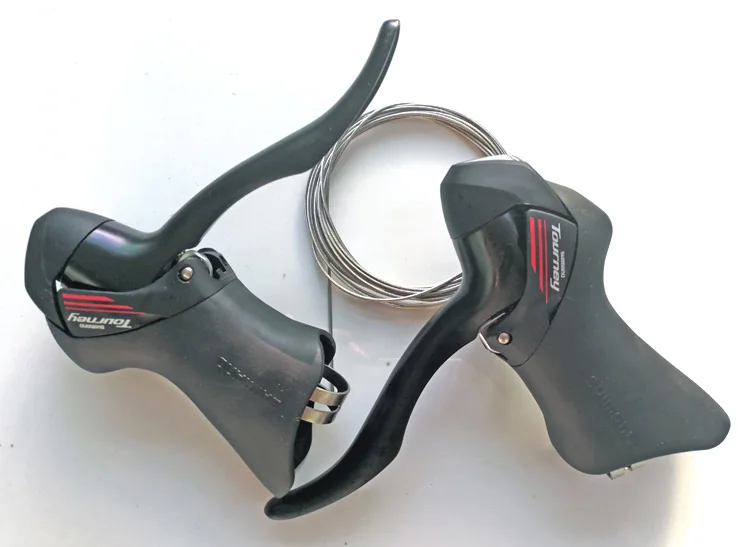 A Pair RD A070 Road Bike Shifter 2x7 Speed Front 2 Rear 7 Speed BMX