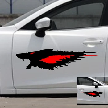 

Car Animal Wolf 38''x 10'' Door Decals for AXELA Vinyl Side stickers CE15