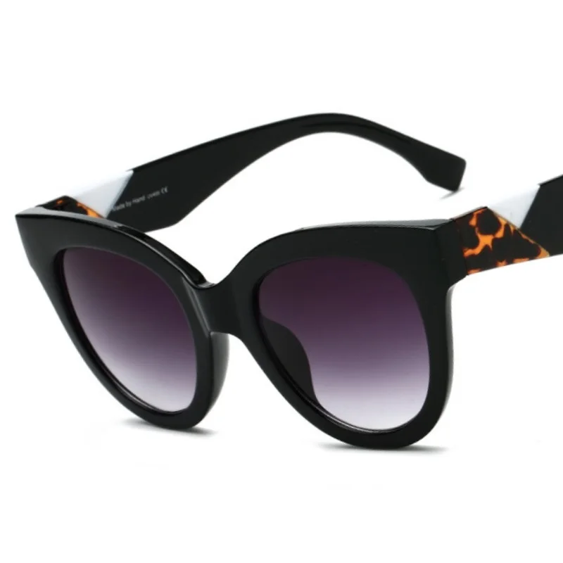 

2019 Colorful Cateye Women Sunglasses Vintage Fashion Ladies Cat Eye Sun Glasses
