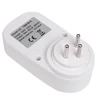 Israel IL Plug-in Outlet Digital Time Control 7 Day Weekly Programmable Plug Timer Switch Clock Wall Power Socket 230V 220V AC 6