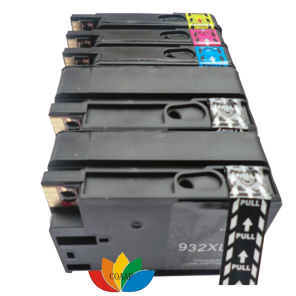 

5 PACK COMPATIBLE HP 932XL / 933XL BLACK & COLOR INK CARTRIDGES FOR OFFICEJET 6100 6600 6700 7110 7610 7612 PRINTER