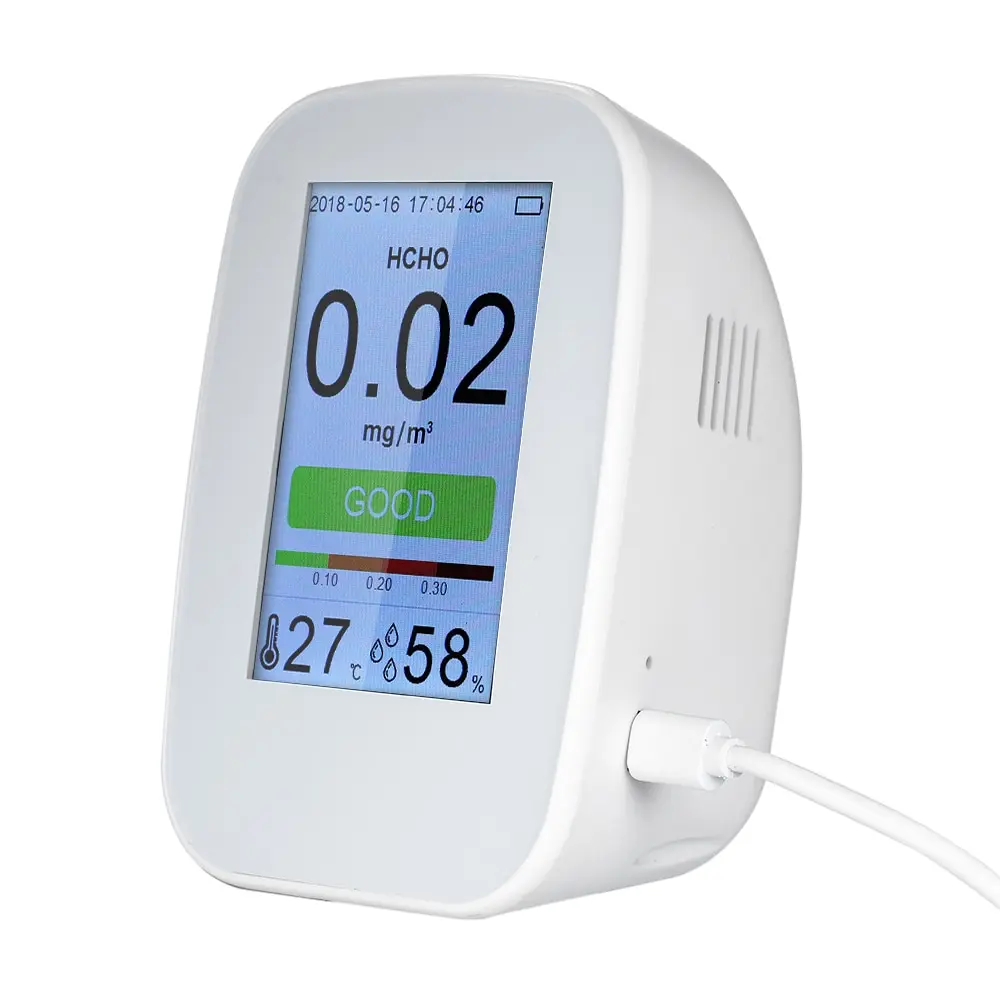 

KKMOON D9-B Air Quality Monitor Indoor/Outdoor Digital PM2.5 Gas Analyzer TVOC Tester Temperature and Humidity Instrument