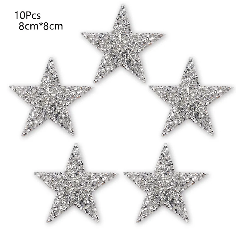8cm white 10piece