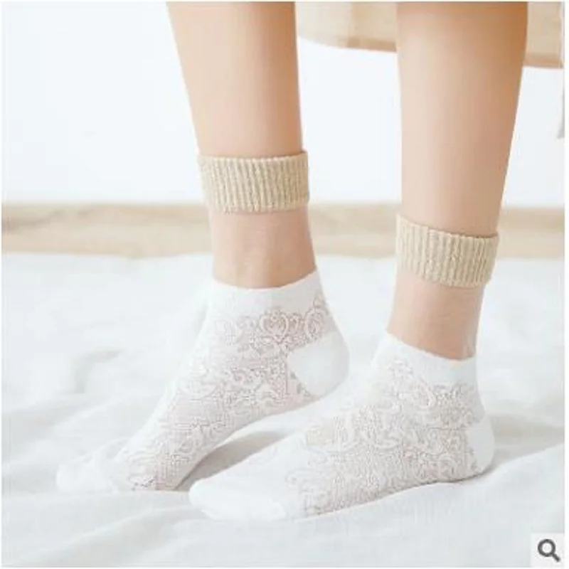12 шт. = 6 пар женских носков, товары на весну и лето, японские креативные полые текстурированные женские носки