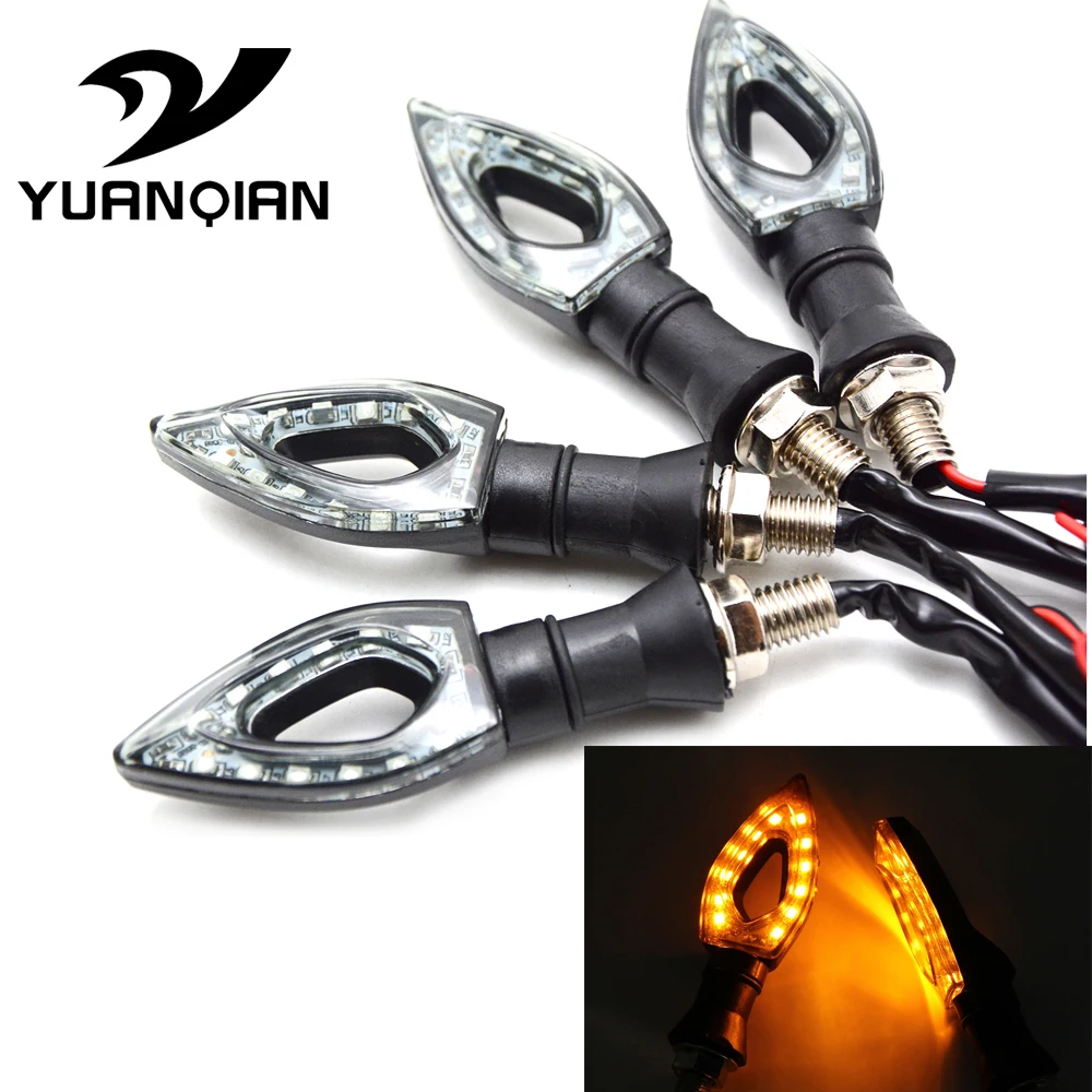 Universal Motorcycle Accessories ABS plastic LED Turn Signal For Honda CB1000R CB1100 CB599 / CB600 HORNET CB600F