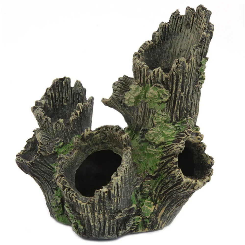 

Aquarium Decorations Simulation Crystal Shrimp Breeding House Artificial Tree&Tree Roots&Driftwood Fish Tank Aquatic Decorations