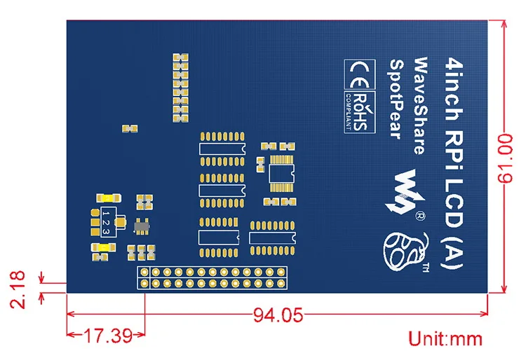 4inch-RPi-LCD-A-dimension