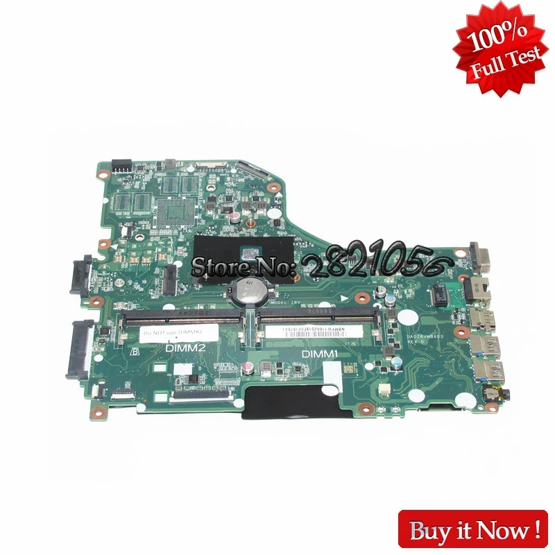 

NOKOTION Mainboard DA0ZRVMB6D0 For acer aspire E5-532 Laptop motherboard NBMYW11002 NB.MYW11.002 Tested