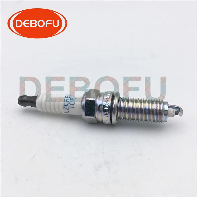 4 шт. 1885510060 LZKR6B10E свечи зажигания для Hyundai Kia Soul 1.6L 09-11 LZKR6B-10E 18855-10060 | Автомобили и