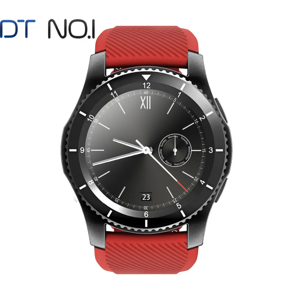 Goede DTNO.1 1.3 inch 240*240 Pixels Smartwatch Telefoon afstandsbediening telefoon camera NO.1 1 G8 relogio inteligente Sport wearable apparaten