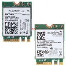 Intel wireless-AC 3160 3160NGW Двухдиапазонная Bluetooth 4,0 NGFF Wifi карта для DELL