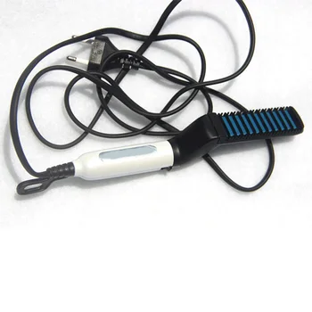 

Quick Hair Styler for Men Multifunctional Hair Comb Curling Iron Hair Volumize Flatten Side and Straighten Hair Curler Show Cap