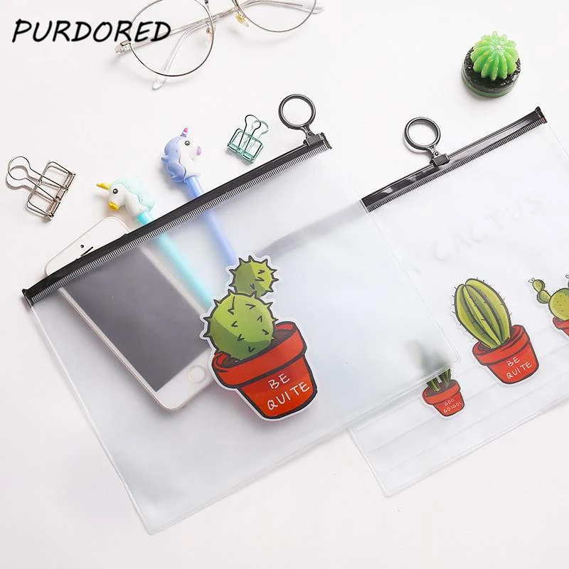 PURDORED 1 قطعة الصبار حقيبة مستحضرات تجميل واضحة للماء pvc شفافة اللازمة حقيبة مستحضرات تجميل حالة حمام غسل المنظم دروبشيبينغ PURDORED 1 قطعة الصبار حقيبة مستحضرات تجميل واضحة للماء pvc شفافة اللازمة حقيبة مستحضرات تجميل حالة حمام غسل المنظم دروبشيبينغ