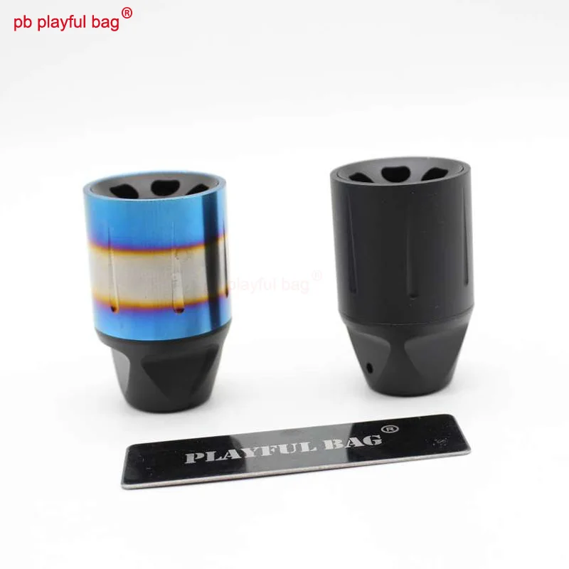 

PB Playful bagOutdoor firecap SMC jinming gen9 fun SL 14mm anti-tooth silencing water bullet gun R modified fishbone casing MA08