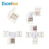Soudage gratuit 3 broches pour WS2812B WS2811 LED bande de raccordement à Angle droit de 10MM pour ws2811 2812 bande d'éclairage ► Photo 1/6