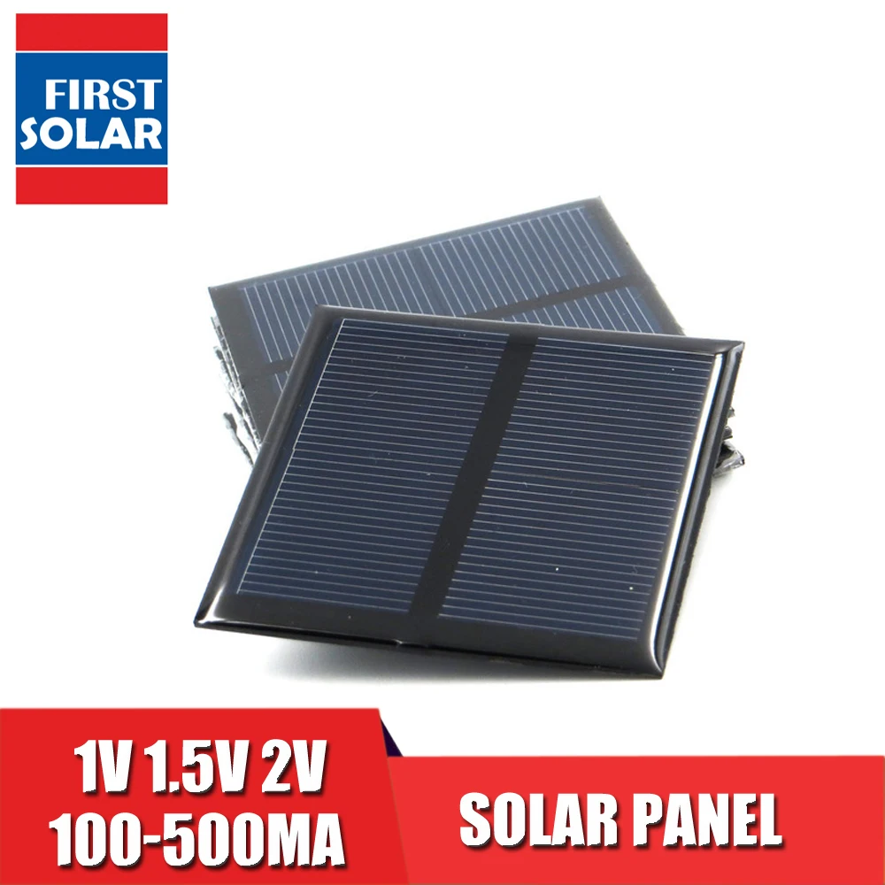 DIY солнечная панель 100 120 150 250 300 350 435 мА 1 в 500 В 2 компактное портативное зарядное