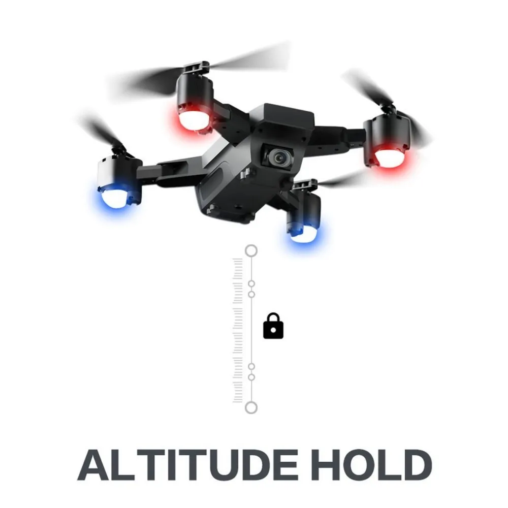 Professional Camera Drone Double 1080P GPS Quadcopter FPV RC Drone With Live Video And Return Home Foldable RC Quadrocopter
