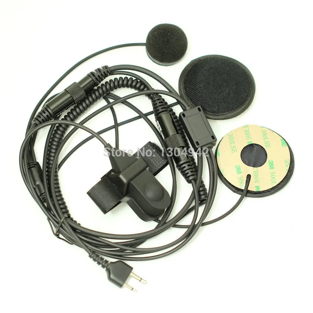 Full Face font b Motorcycle b font Bike Helmet Earpiece font b Headset b font Mic