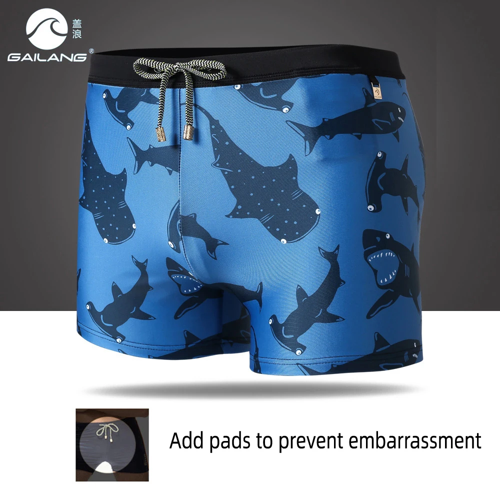 

Swimming trunks Men's summer wear pool shorts camouflage bathing suit maillot de bain swimsuit printed mesh
