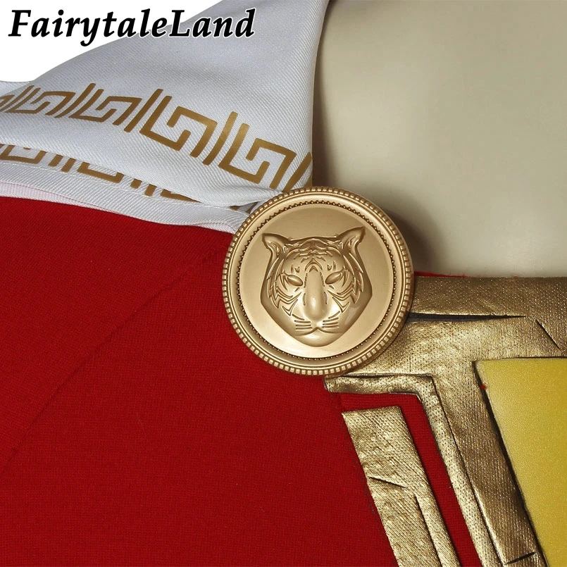 Shazam! Movie Cosplay Costume - Custom Made Halloween Superhero Jumpsuit Fancy Dress image 6