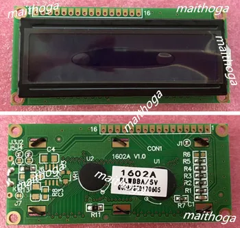 

16PIN Parallel LCD 1602A Character Module SPLC44780 CController 3.3V 5V Grey White/Yellow Green/Blue Backlight