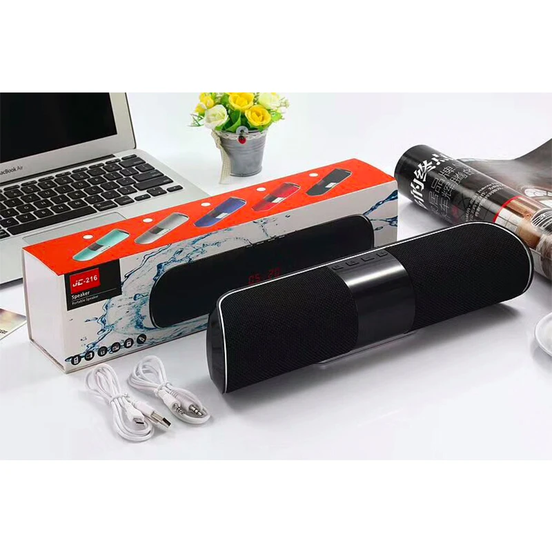 SAMTRONIC JC216 Bluetooth динамик портативный беспроводной звуковая система 3D стерео музыка