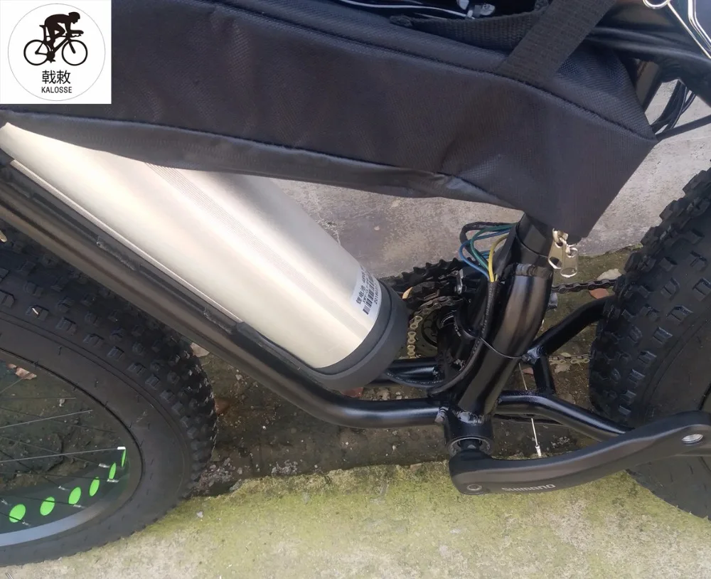 Top Kalosse 27 speed M370  electrical snow bike  Hydraulic brakes 48V 1000W  motor  electric  fat  bike  26*4.0 7 Top Kalosse 27 speed M370  electrical snow bike  Hydraulic brakes 48V 1000W  motor  electric  fat  bike  26*4.0 7