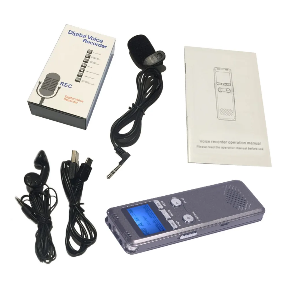 8GB-280Hour Professional Audio Recorder Business Portable Digital Voice Recorder With Good Recording Quality & Long Life Battery 8GB-280Hour Professional Audio Recorder Business Portable Digital Voice Recorder With Good Recording Quality & Long Life Battery