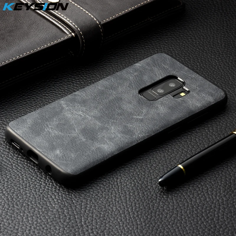 Чехол для телефона Samsung Galaxy S9 Plus роскошный Винтажный чехол из искусственной кожи