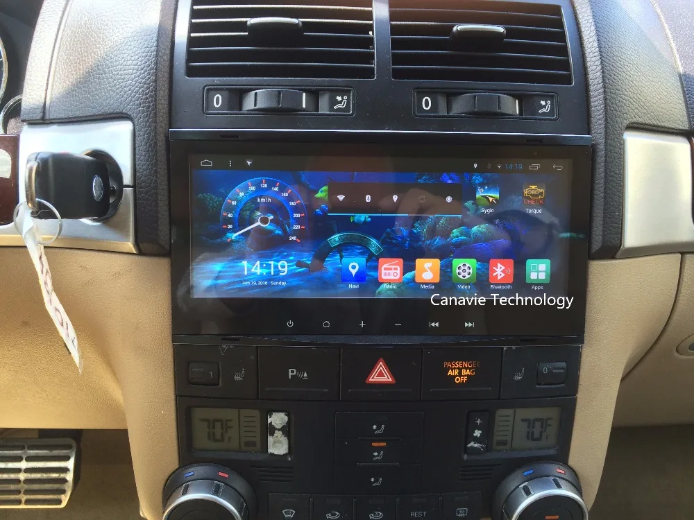 8," Android автомобильный Радио DVD gps навигация Центральный Мультимедиа для Фольксваген Touareg T5 мультиван транспортер