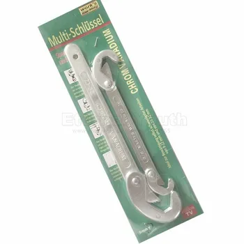 Buy 2x / Set Universal Wrench Adjustable Aluminium Alloy Fittings Tools Spanner