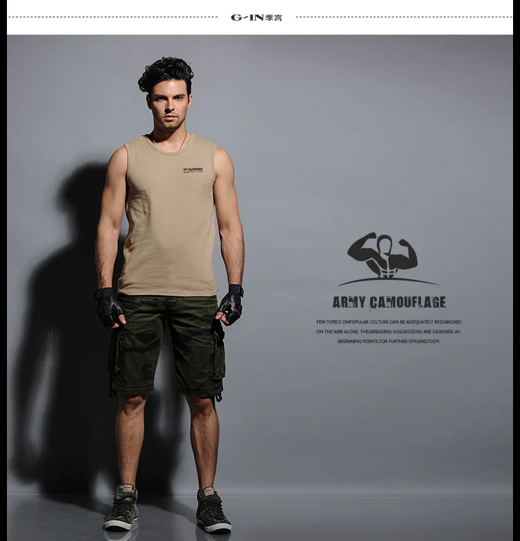 Летние мужские армейские повседневные шорты-бермуды, мужские модные широкие брюки, большие размеры, мужские пляжные шорты mma