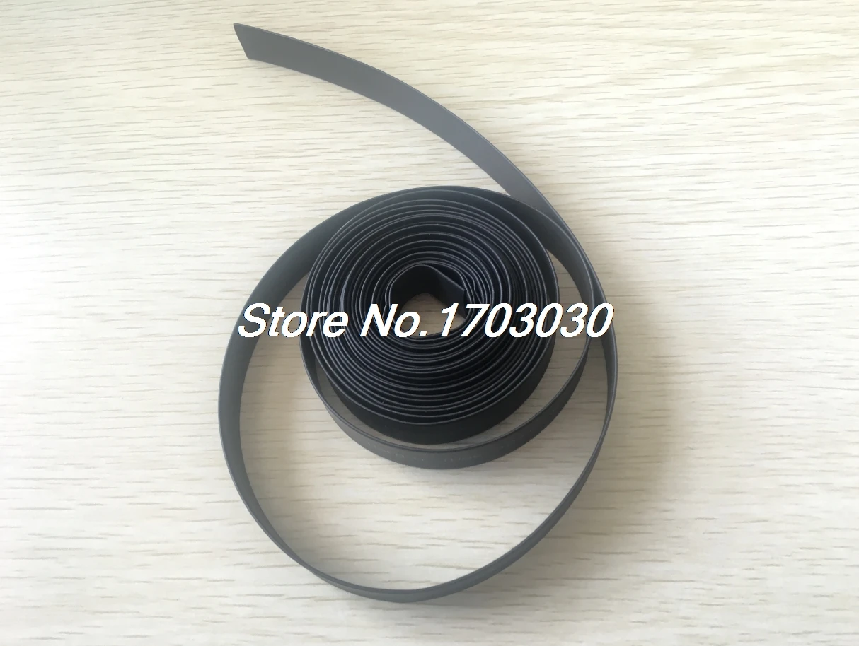 

8 Meter 15mm Dia Ratio 2:1 Heat Shrinkable Shrinking Tube Black
