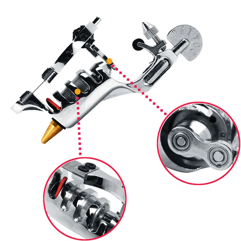 Роторная Татуировка Машина Для шейдерного лайнера двигатель татуировки набор инструментов@ ME88