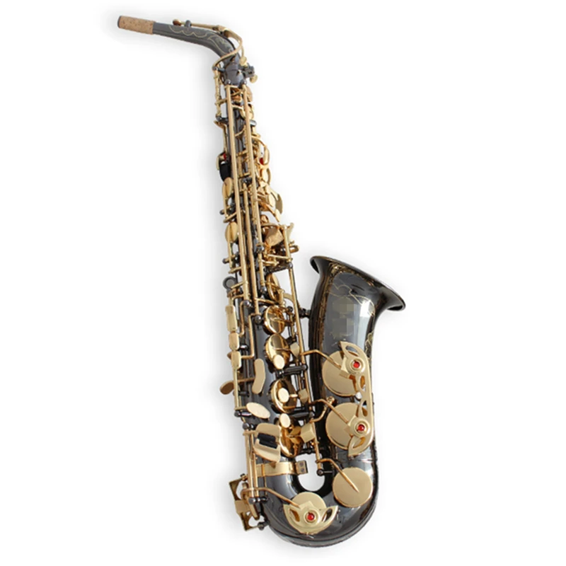 

High Quality France Saxophone Alto Sax R54 Professional bE Alto saxofon Musical Instruments saxo Black Nickel Gold saxofone