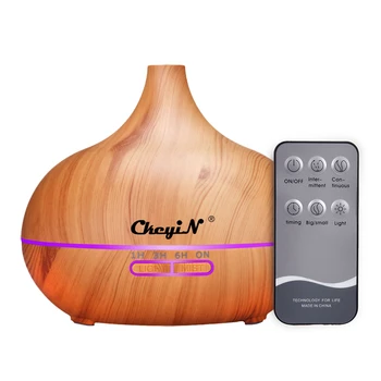 

300ml Ultrasonic Air Humidifier Aroma Essential Oil Diffuser Electric Mist Maker Aromatherapy Diffuser Humidifier 7 Color LED
