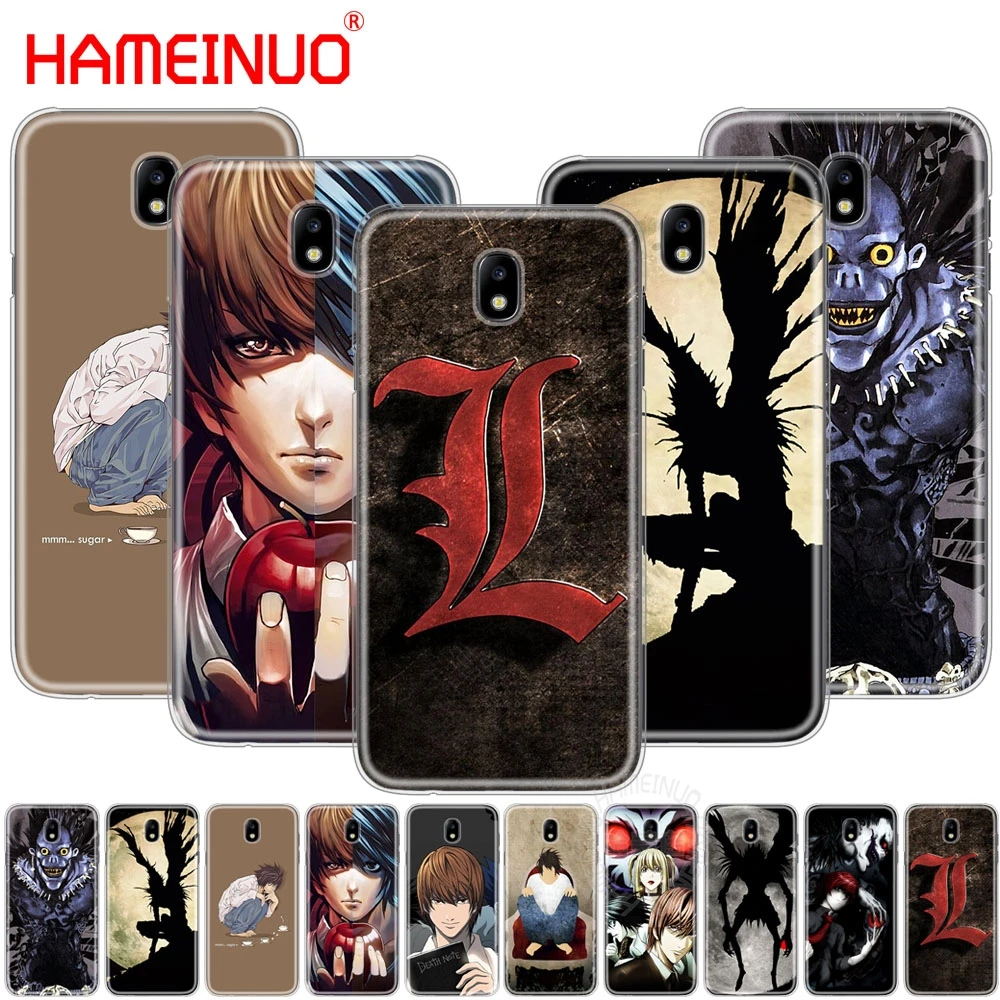 HAMEINUO чехол для телефона с аниме Death Note Samsung Galaxy J3 J5 J7 2017 J527 J727 J327 J330 J530 J730 PRO |