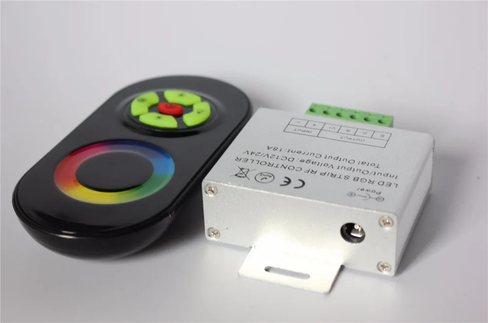 Светодиодный RGB контроллер Magic Dream 12 24 В постоянного тока 5 клавиш в алюминиевом
