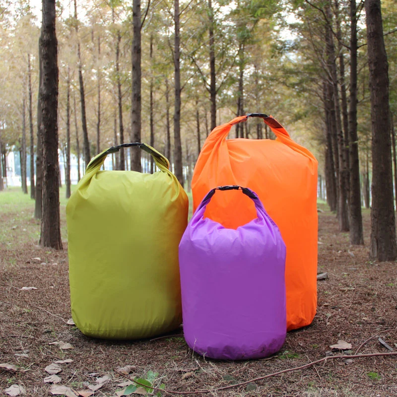 10L 20L bolsa seca impermeable Paquete de saco de natación Rafting kayak río Trekking flotante vela canoas de navegación de resistencia al agua