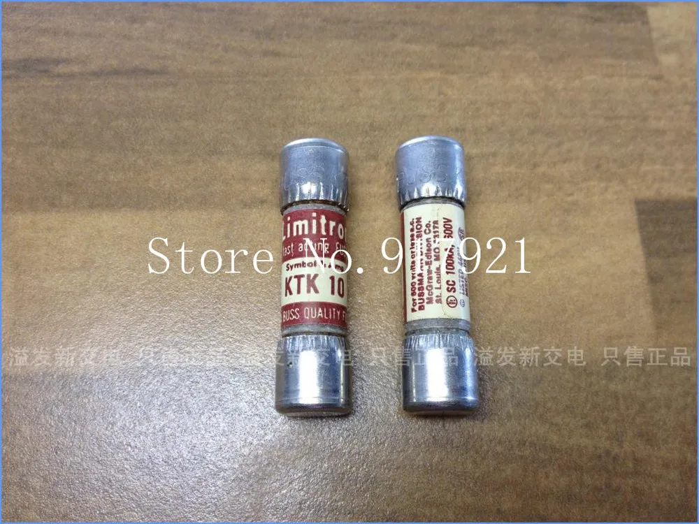 

[ZOB] Imported Littelfuse Netlon KLK10 10A 600V 10X38 fuse fuse --10PCS/LOT