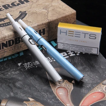 

Pluscig Original V10 vape pen mini Cylindrical Shape Electronic cigarette mod for heating Tobacco Dry cigarette vaporizer