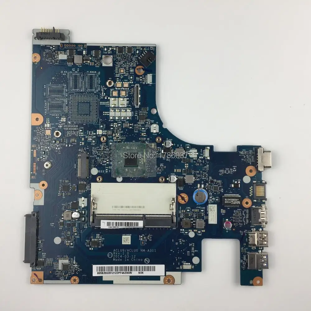 ACLU9/ACLU0 NM A311 для lenovo G50 30 Материнская плата ноутбука с процессором SR1W2 N3540. Все