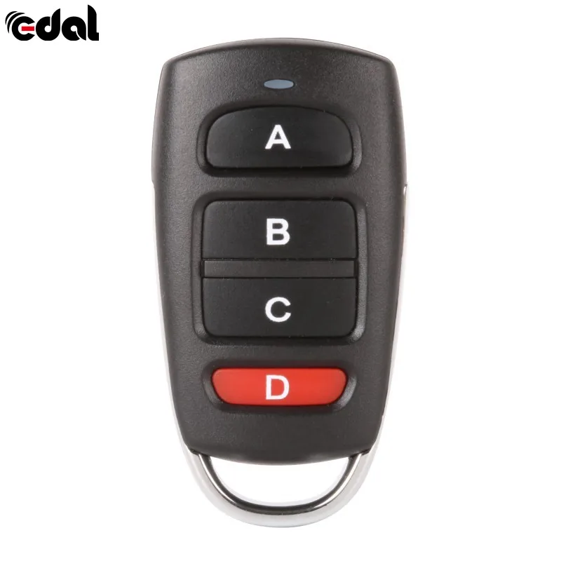 

433mhz Metal Copy Universal Remote Control Learning Type 4 Buttons Wireless Remote Control